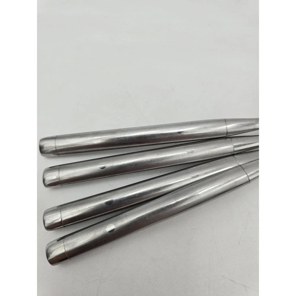 Lot Of 4 Hampton Silversmiths Shangri-la Stainless‎ Tablespoons Shangrila Spoons